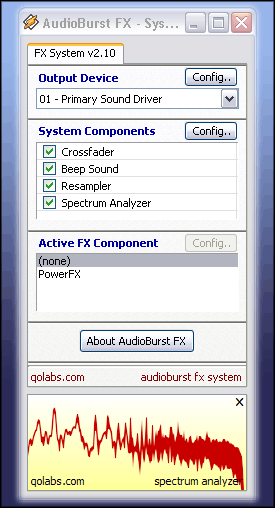 Audioburst Fx System